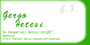 gergo hetesi business card